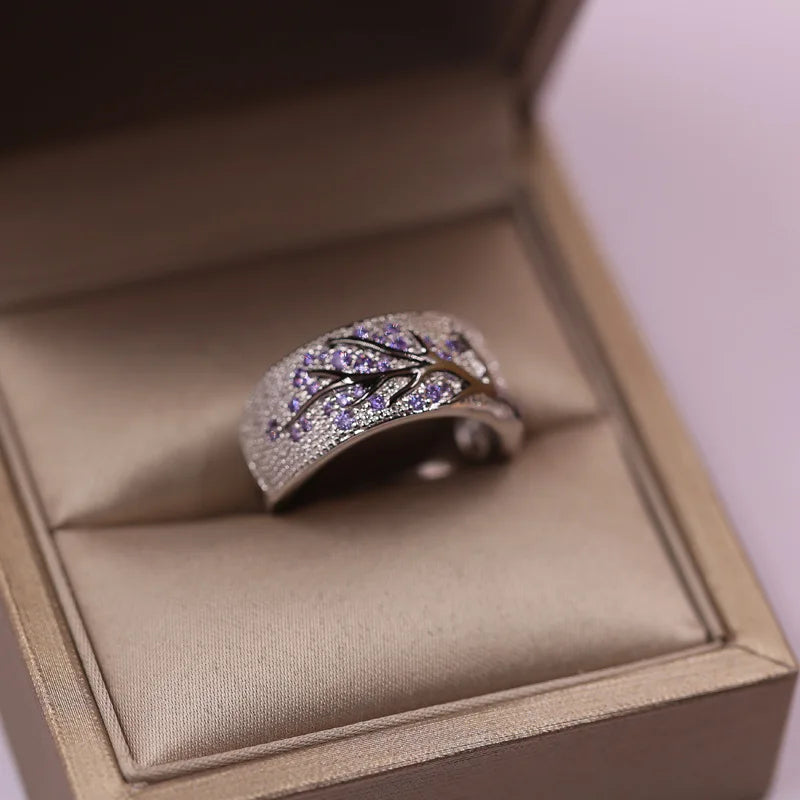 Sylvaine Royal Zircon Ring