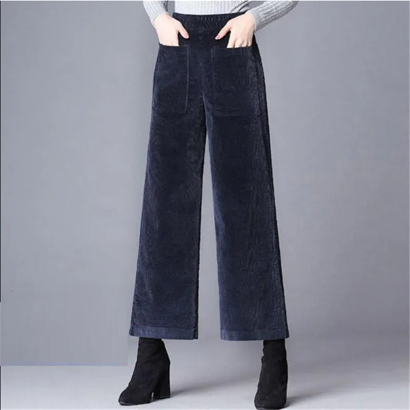 Oriana Corduroy Flare Pants