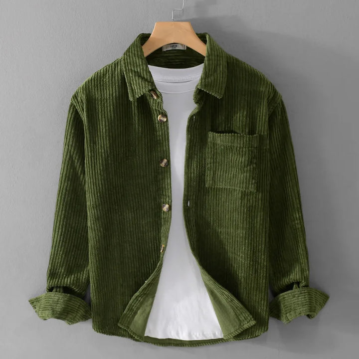 The Urban Corduroy Button-Up