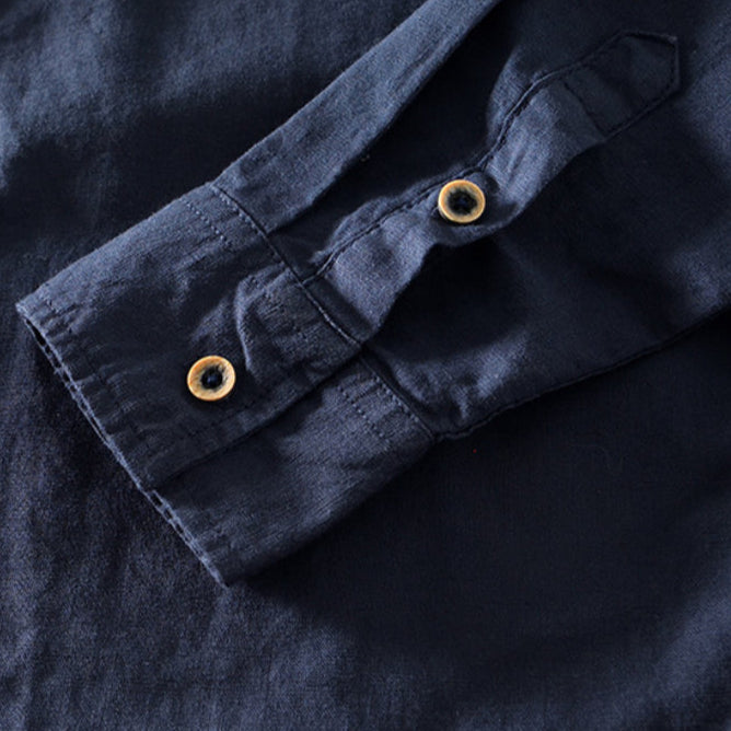 The Riviera Linen Long Sleeve