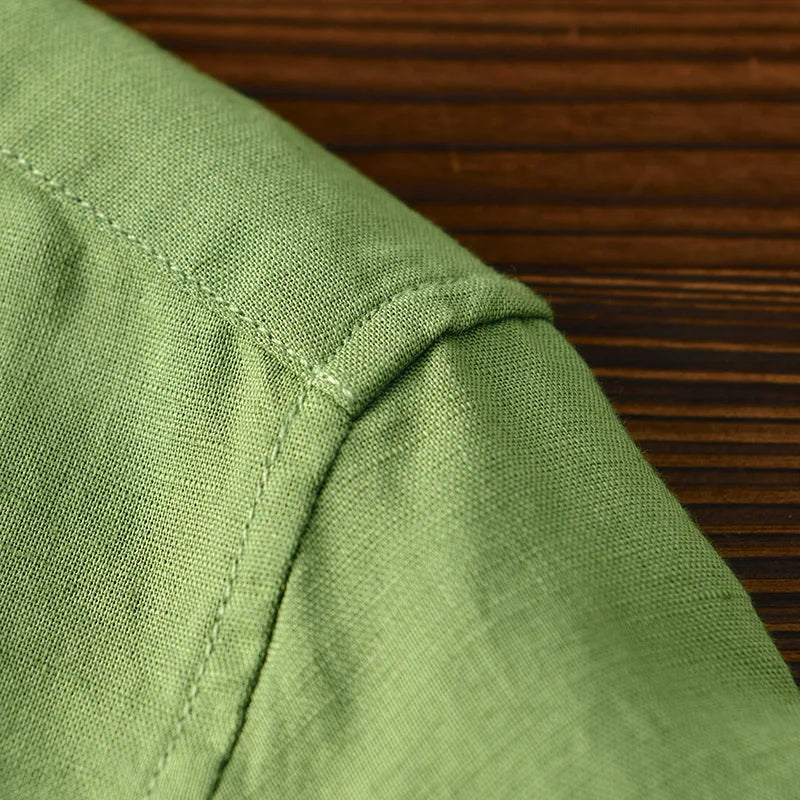 Coastal Breeze Linen Long Sleeve