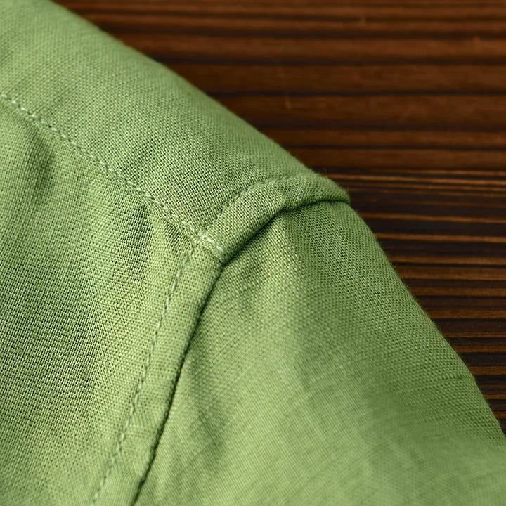 Coastal Breeze Linen Long Sleeve