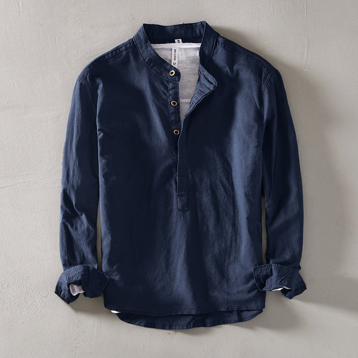 The Riviera Linen Long Sleeve
