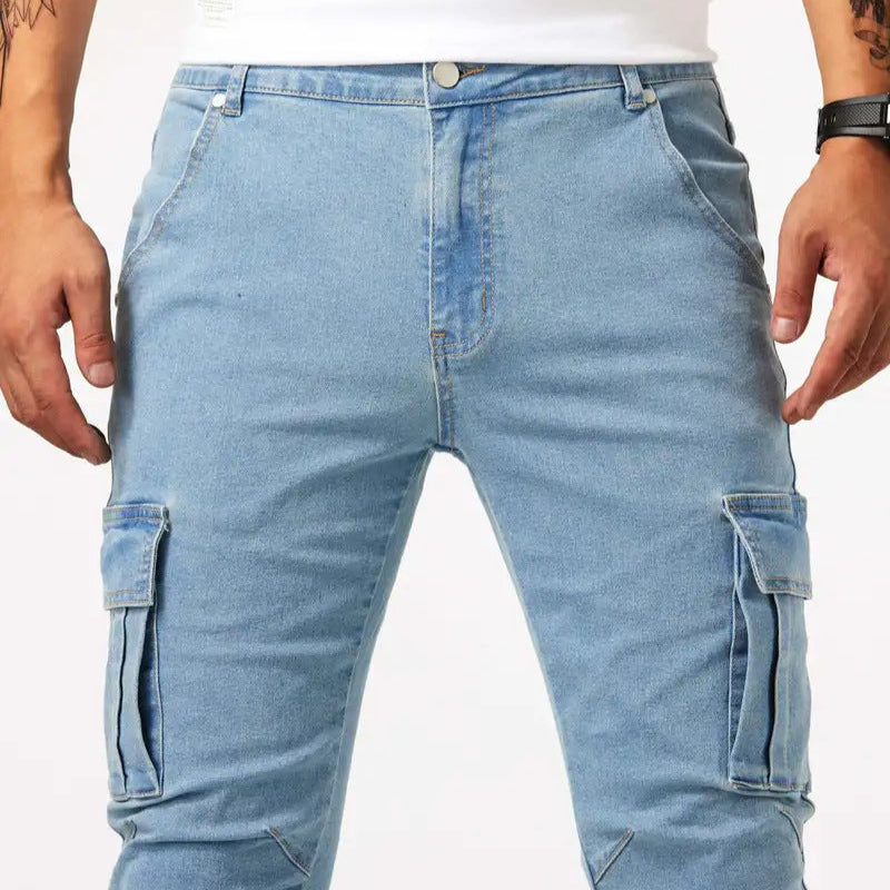 Vanguard Tapered Cargo Jeans