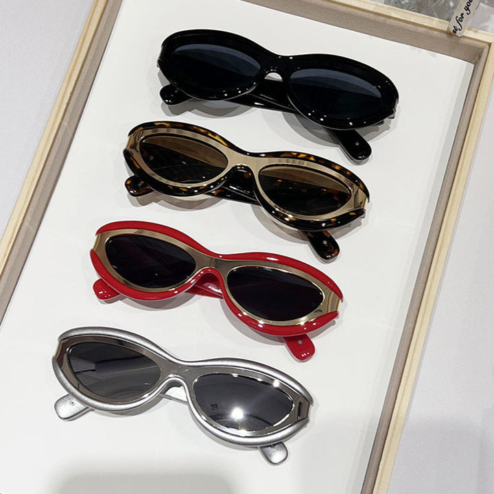 Nova Wrap Cat Eye Sunglasses