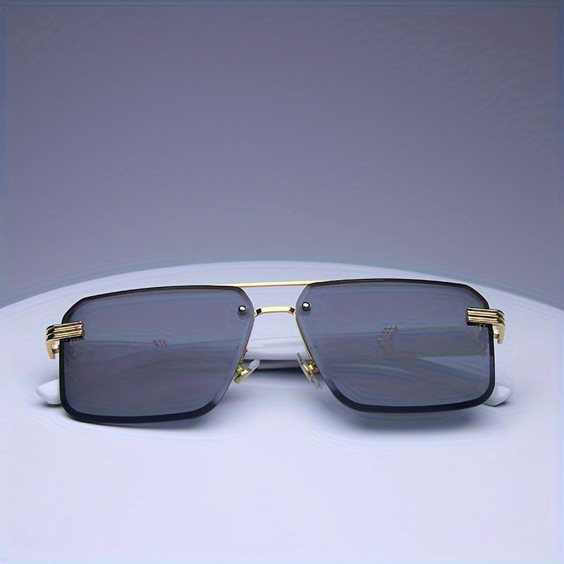 Marbella Rimless Square Sunglasses