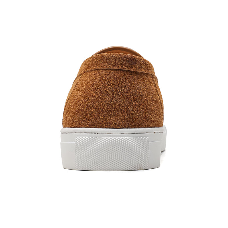 Suede Leather Tassel Loafers