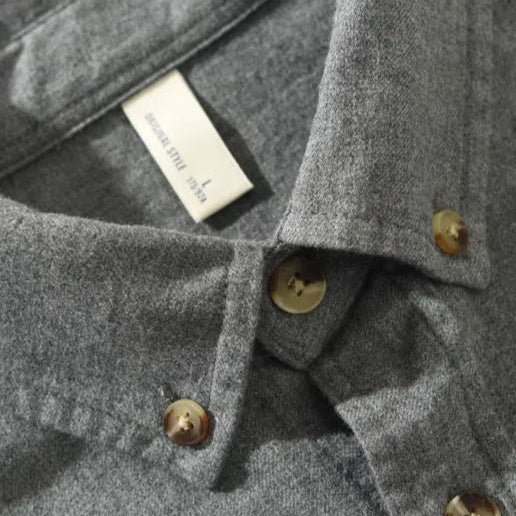 Heritage Wool Button Up