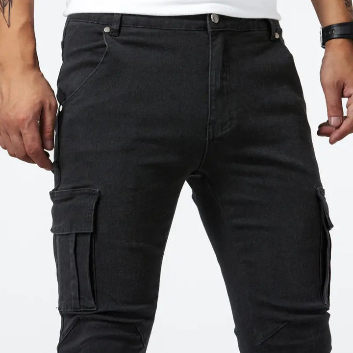 Vanguard Tapered Cargo Jeans