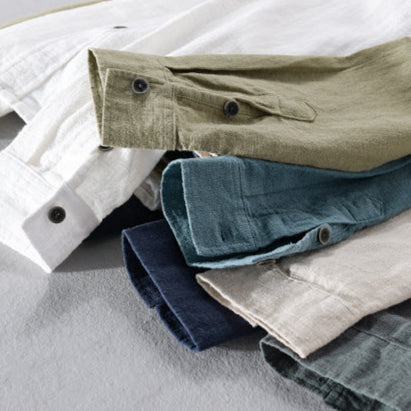 Mason Linen Long Sleeve