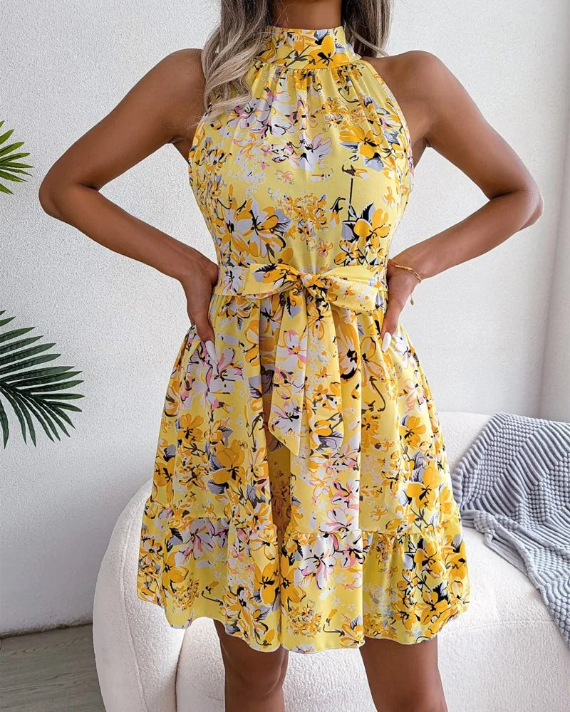 Elara Floral Sundress
