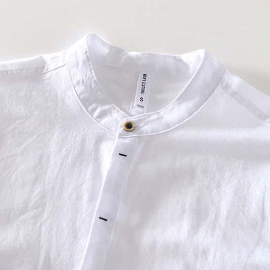 The Riviera Linen Long Sleeve