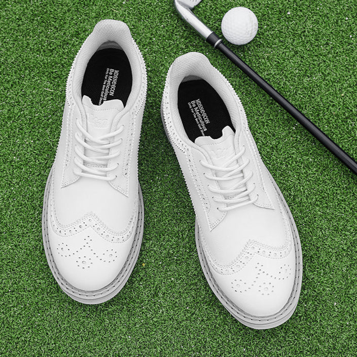 Aurelian Brogue Golf Sneakers