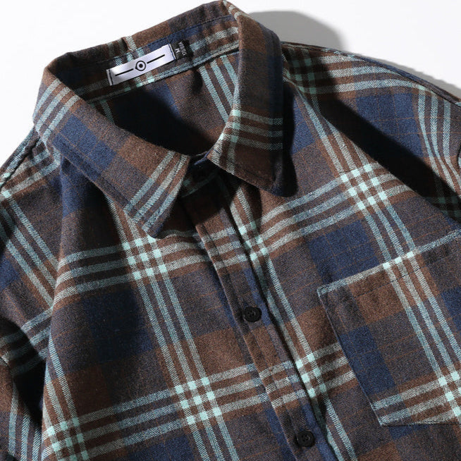 Streetwear Plaid Flannel