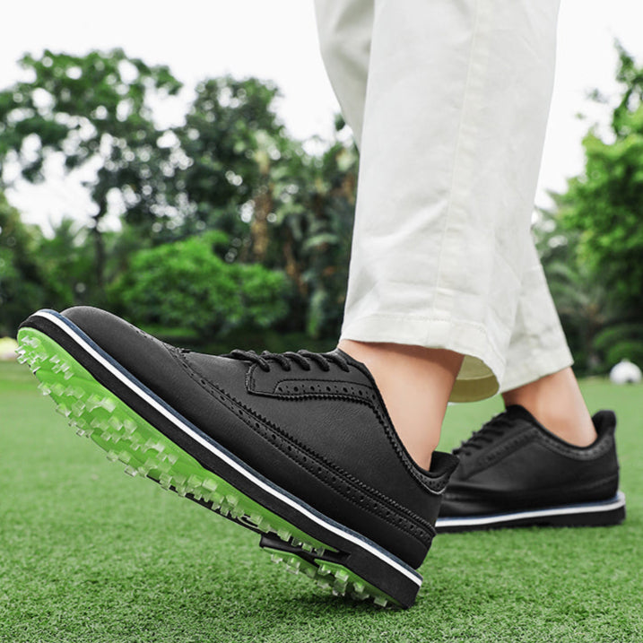 Aurelian Brogue Golf Sneakers