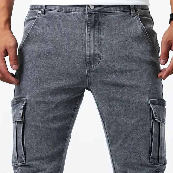 Vanguard Tapered Cargo Jeans