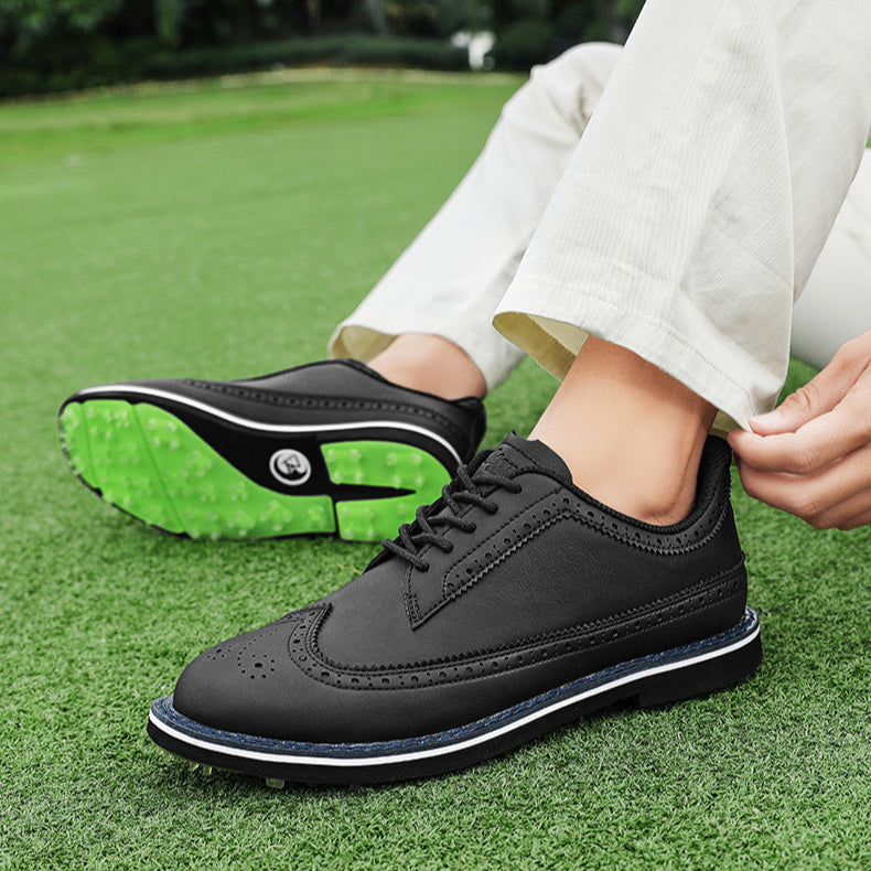 Aurelian Brogue Golf Sneakers