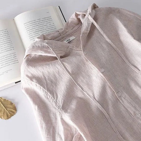 Haven Hooded Linen Shirt