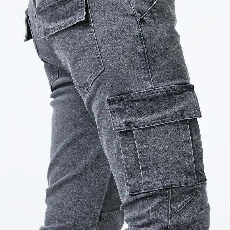 Vanguard Tapered Cargo Jeans