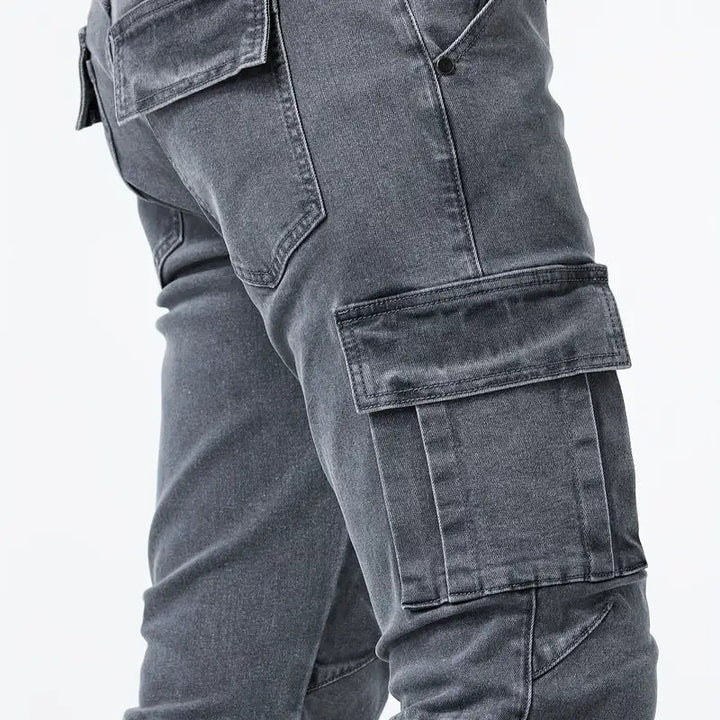 Vanguard Tapered Cargo Jeans