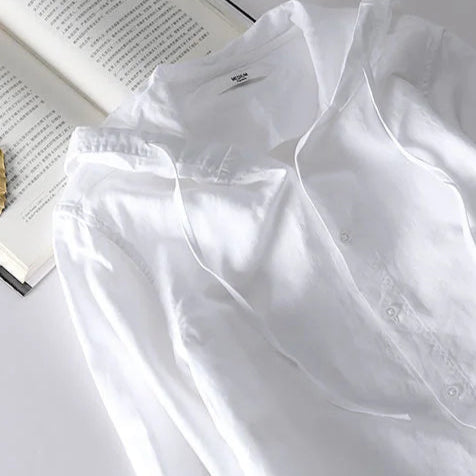 Haven Hooded Linen Shirt