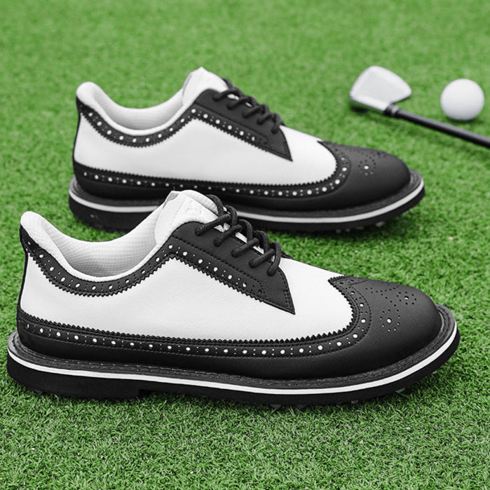 Aurelian Brogue Golf Sneakers
