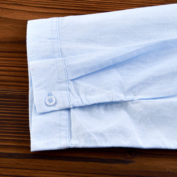 Coastal Breeze Linen Long Sleeve