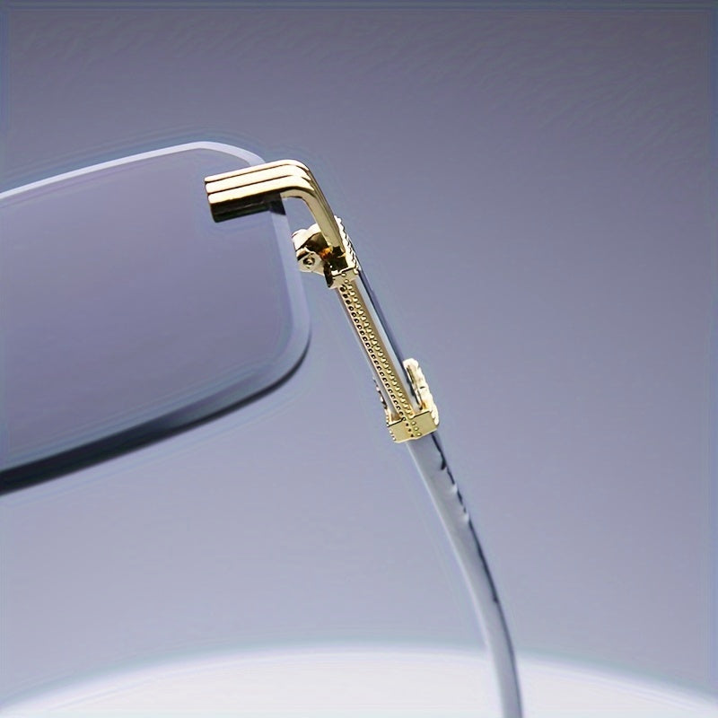 Marbella Rimless Square Sunglasses