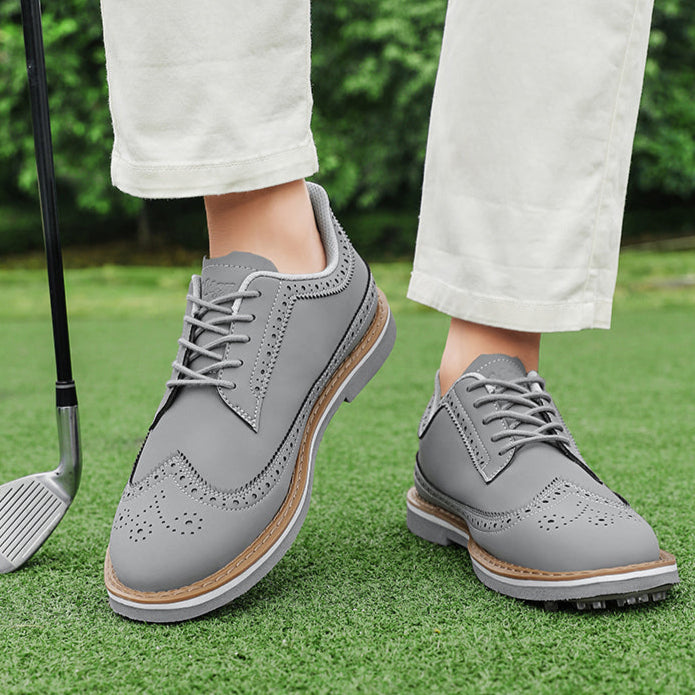 Aurelian Brogue Golf Sneakers