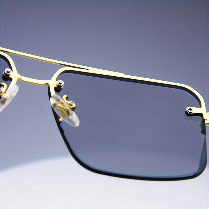 Marbella Rimless Square Sunglasses