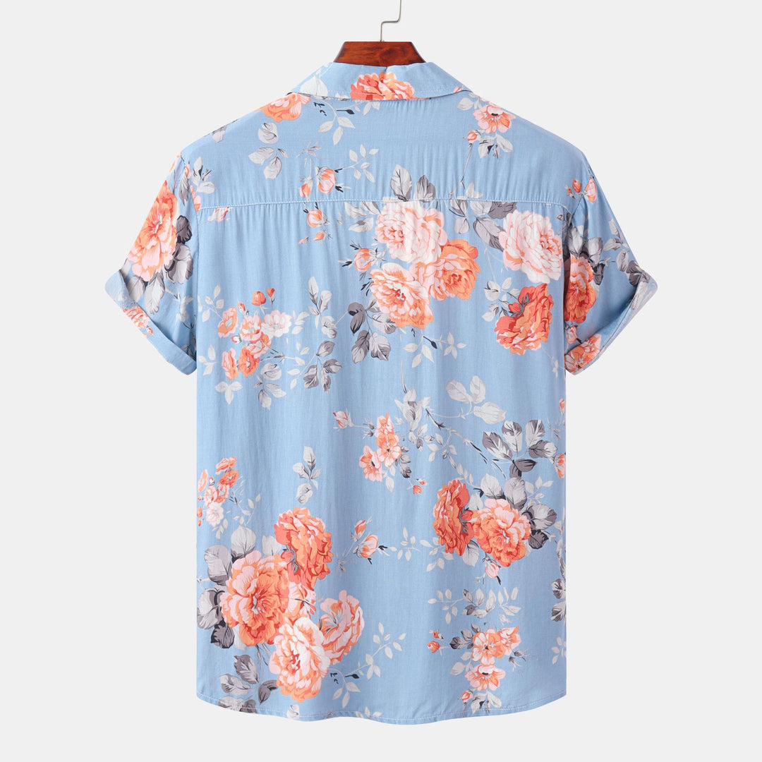 Bayside Floral Button-Up
