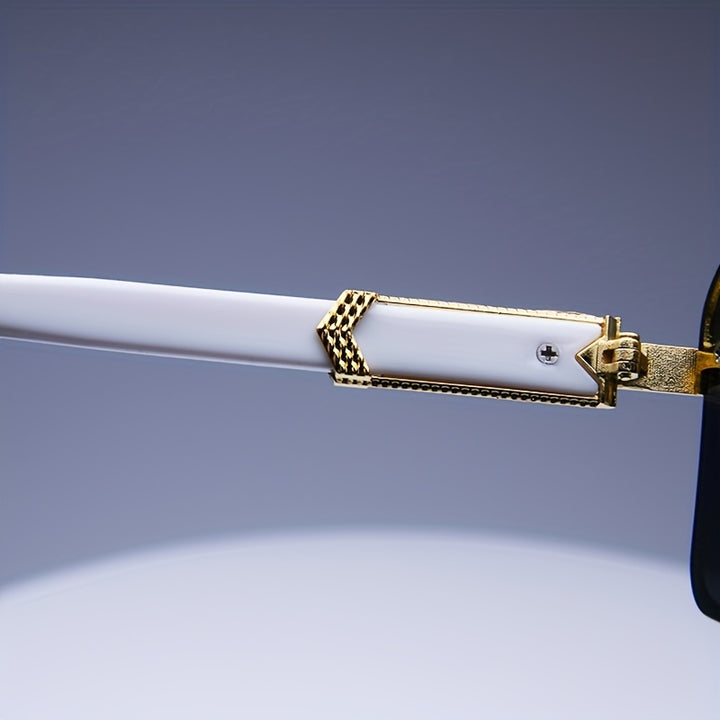 Marbella Rimless Square Sunglasses