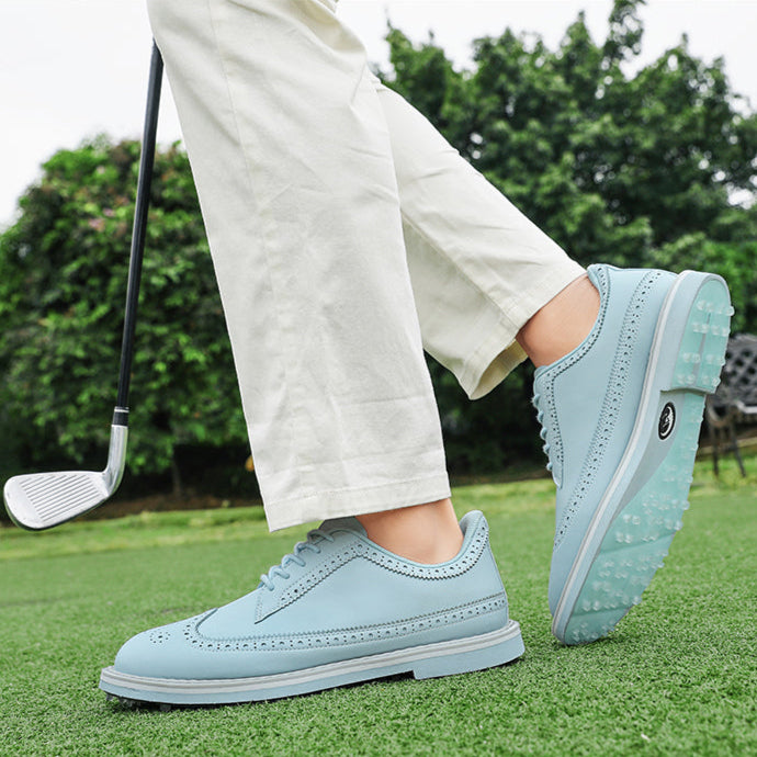 Aurelian Brogue Golf Sneakers