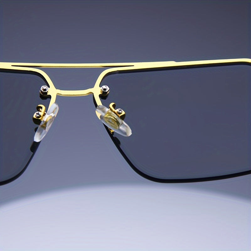 Marbella Rimless Square Sunglasses