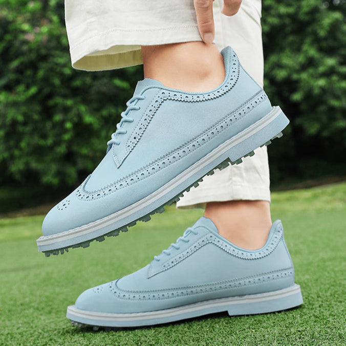 Aurelian Brogue Golf Sneakers