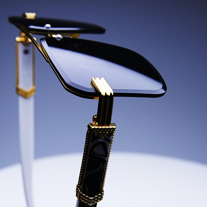 Marbella Rimless Square Sunglasses