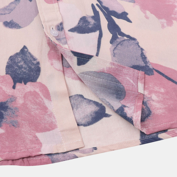 Bayside Floral Button-Up