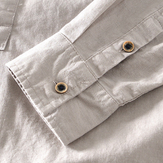 The Riviera Linen Long Sleeve