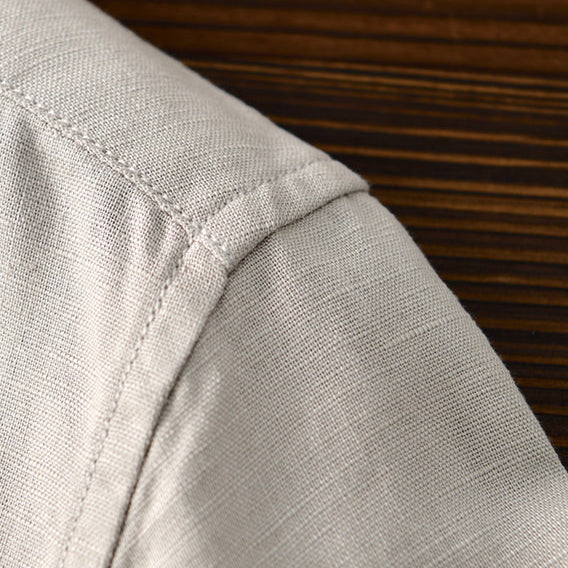 Coastal Breeze Linen Long Sleeve