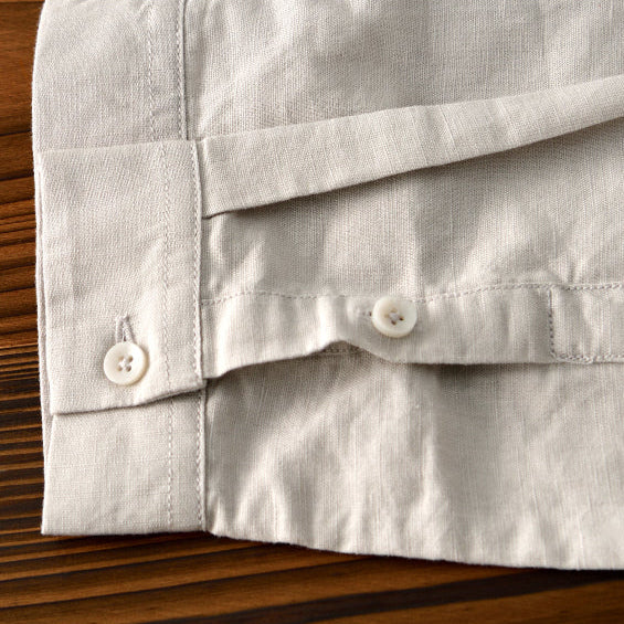 Coastal Breeze Linen Long Sleeve