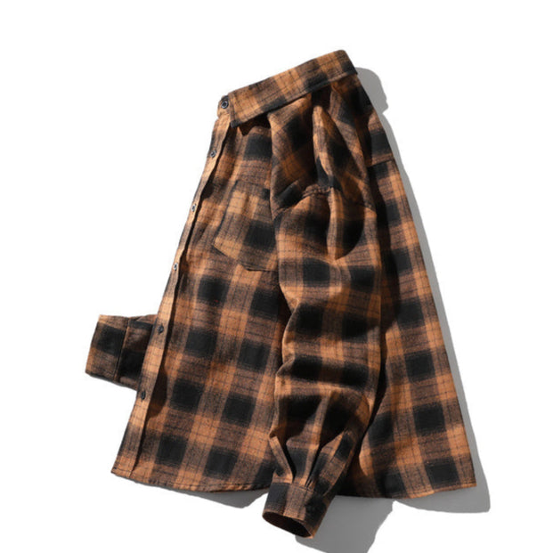 Streetwear Plaid Flannel