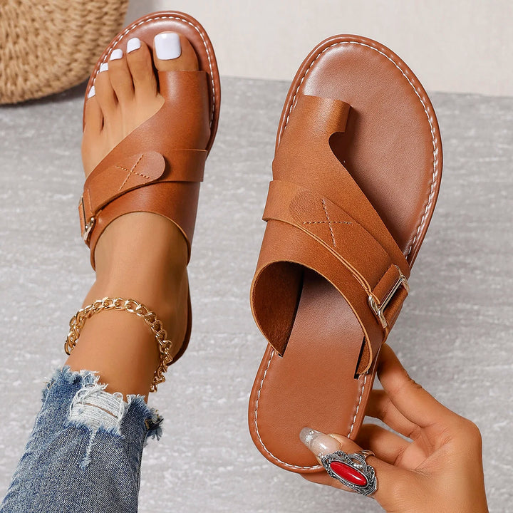Raya Leather Sandals