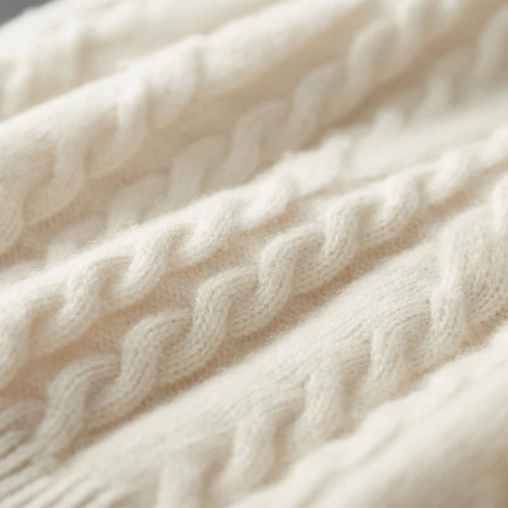 Pure Merino Wool Half-Zip Sweater
