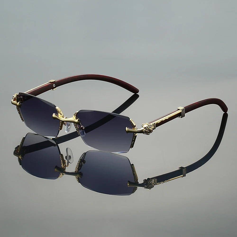 Aurelian Rimless Sunglasses