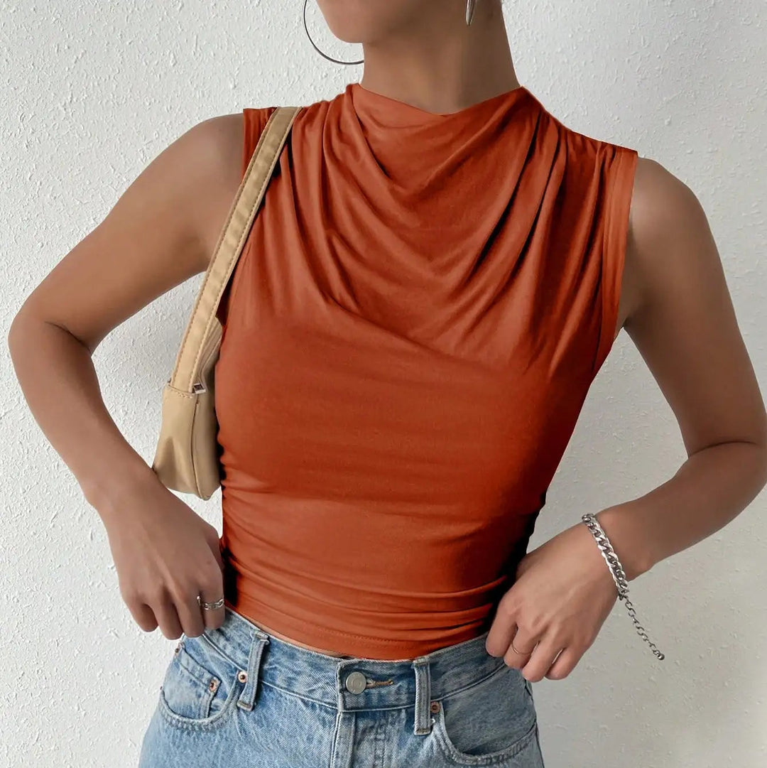 Isla Drape Sculpted Top