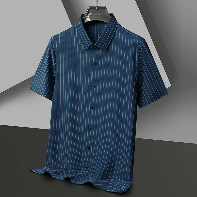 Ashton Pinstripe Button Up