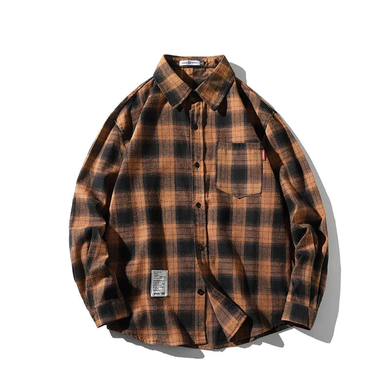 Streetwear Plaid Flannel