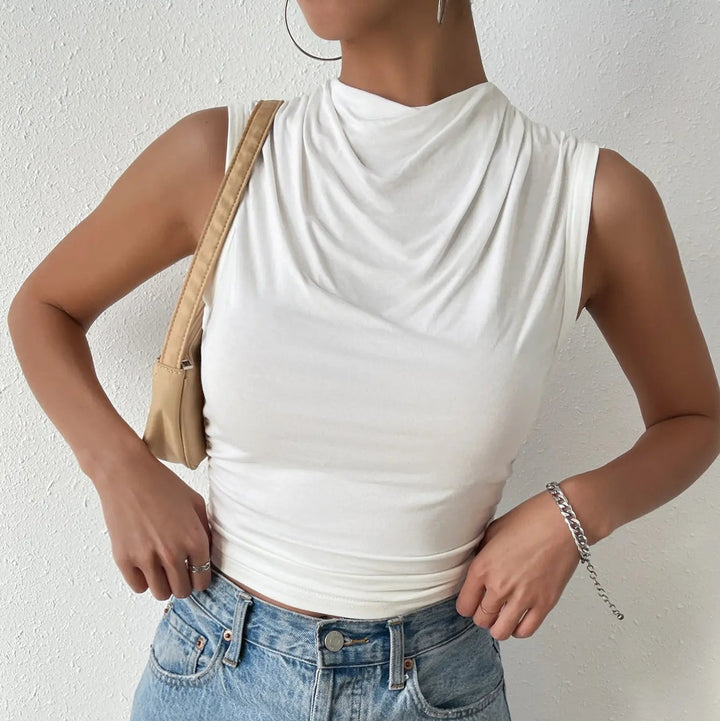 Isla Drape Sculpted Top