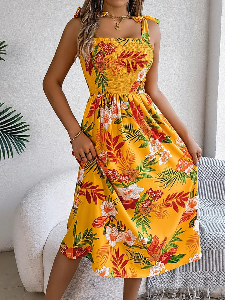Selene Floral Dress