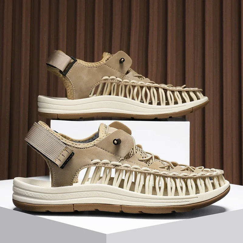 Lennox Woven Sandals